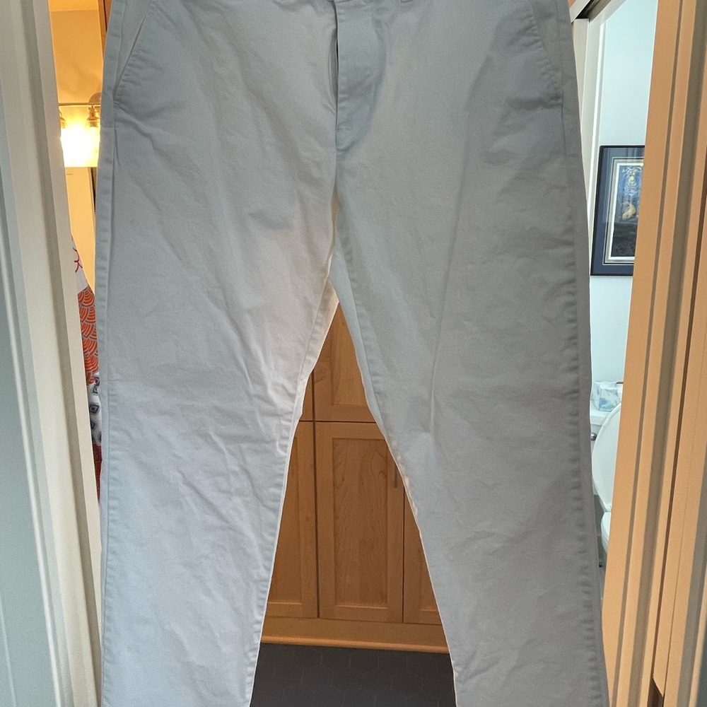 Tommy Hilfiger Men's Crisp White Khakis